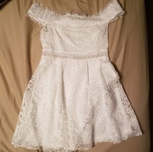 White dress size small